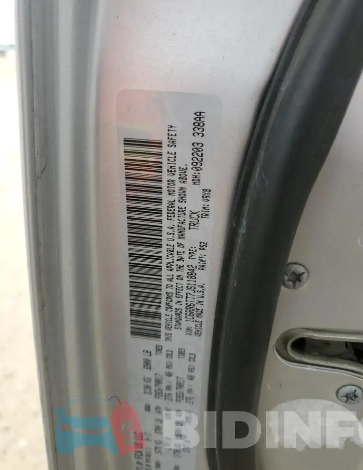 1C6RR6TT7JS118842 Photo# 12