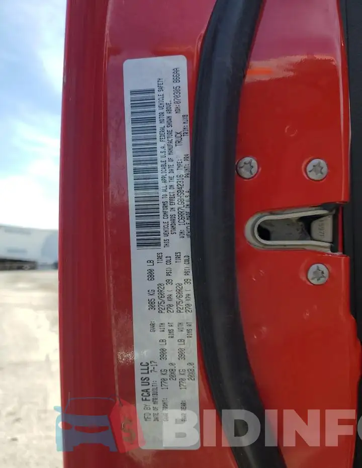 1C6RR7LG8HS842316 Photo# 12