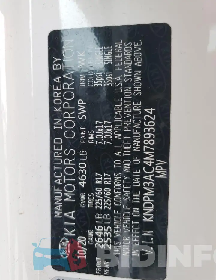 KNDPM3AC4M7893624 Photo# 13