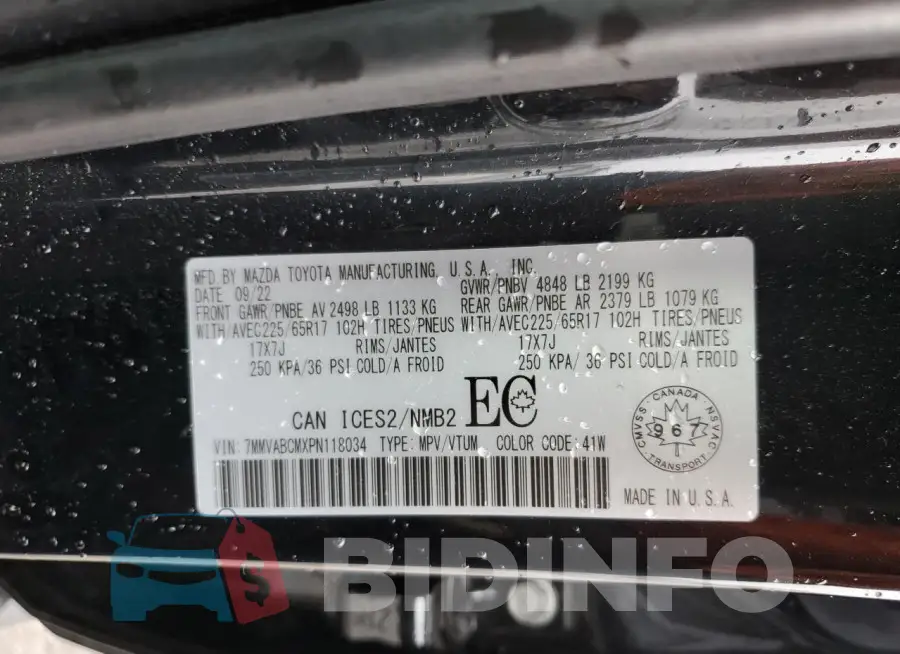 7MMVABCMXPN118034 Photo# 13