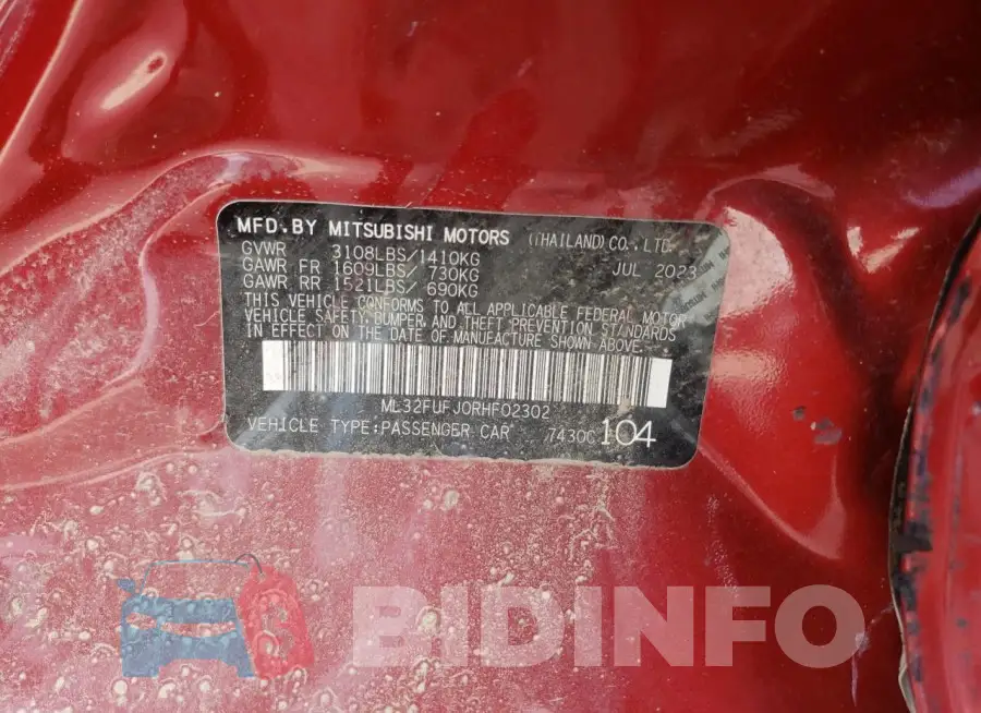 ML32FUFJ0RHF02302 Photo# 12
