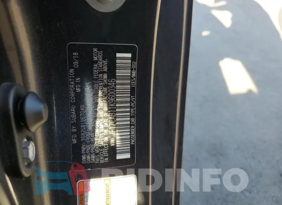 JF1ZCAB11K9600346 Photo# 12