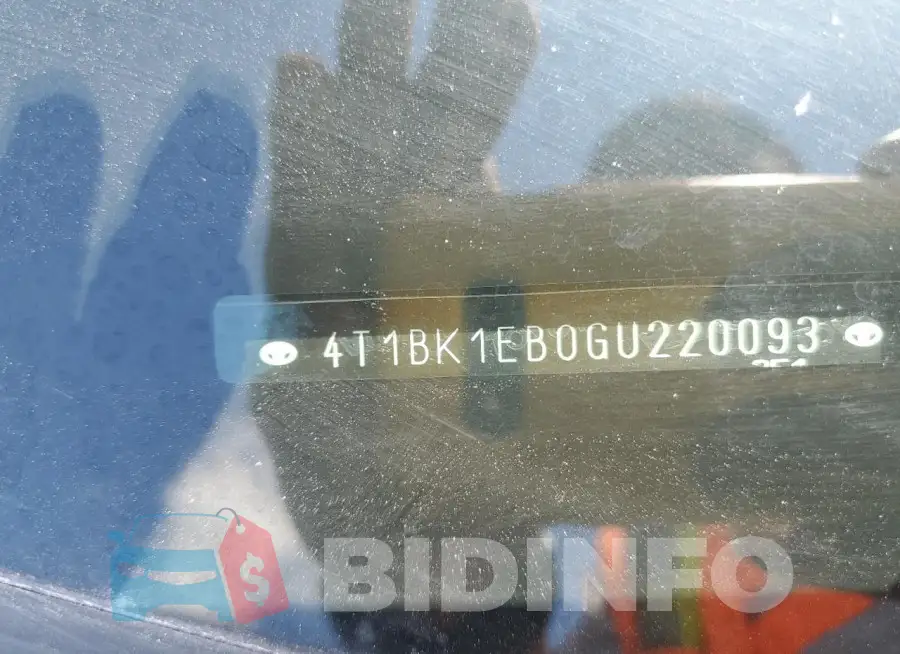 4T1BK1EB0GU220093 Photo# 12