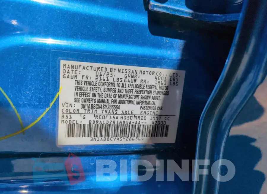 3N1AB8CV4SY286564 Photo# 13