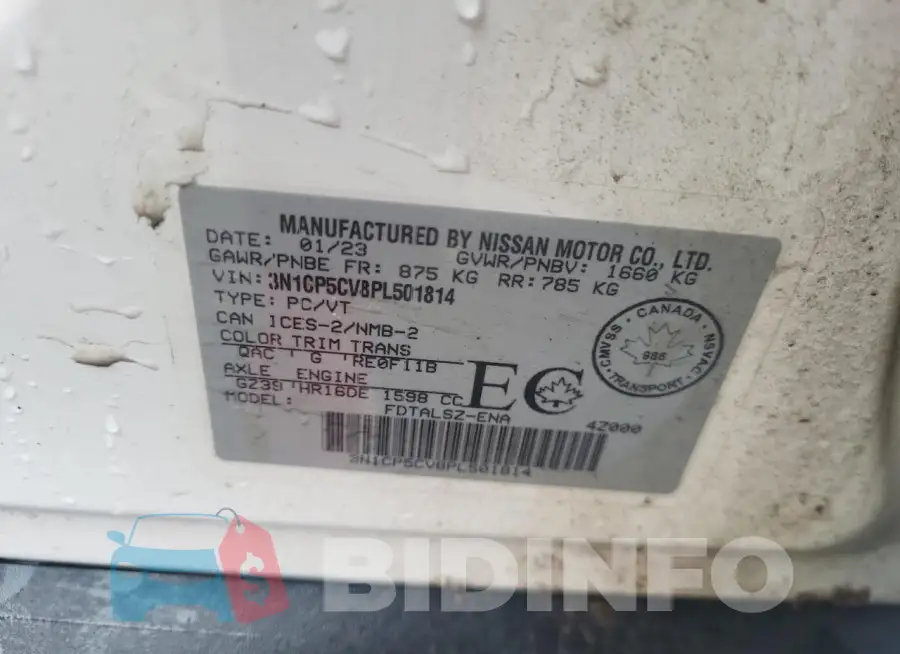 3N1CP5CV8PL501814 Photo# 13