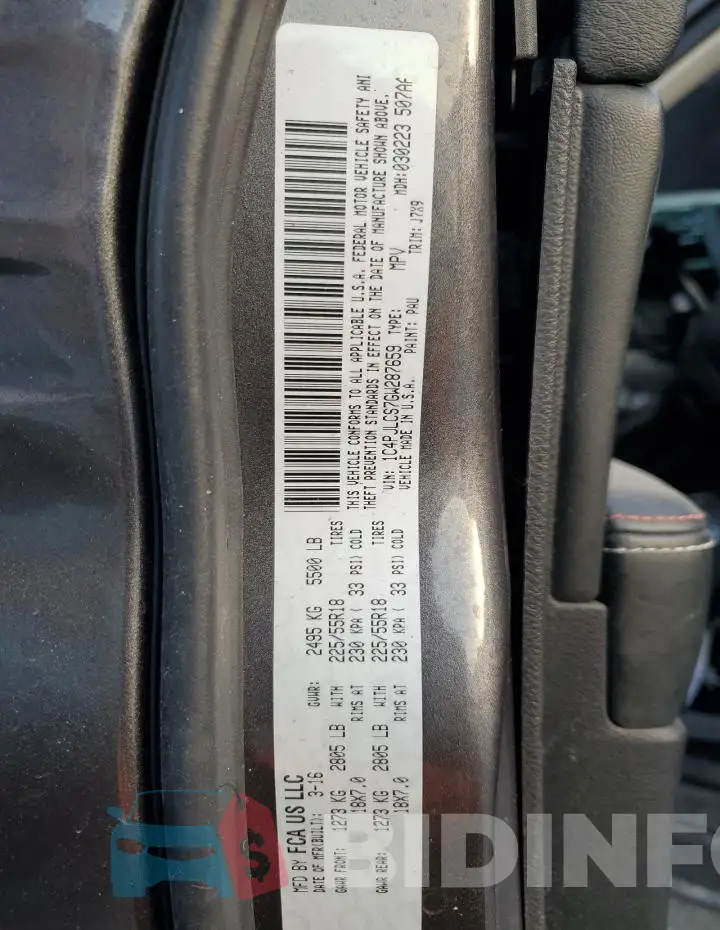 1C4PJLCS7GW287659 Photo# 14