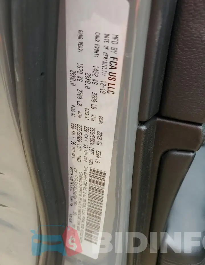 1C4RJEAGXLC246716 Photo# 13