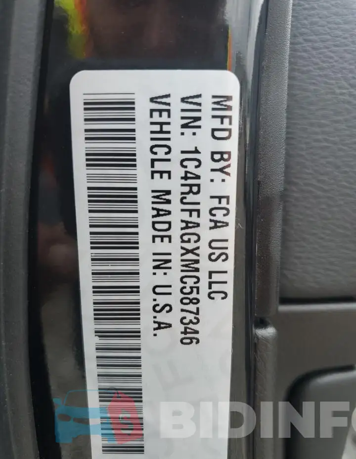 1C4RJFAGXMC587346 Photo# 13