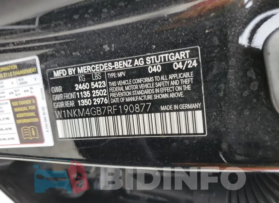 W1NKM4GB7RF190877 Photo# 13
