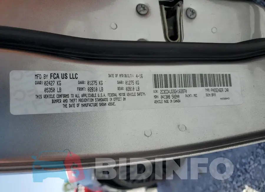 2C3CDXJG3GH163970 Photo# 13