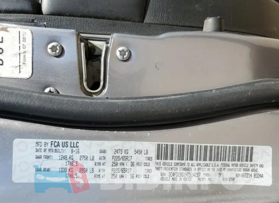3C4PDCBG1HT514257 Photo# 13