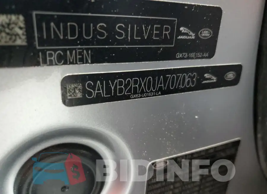 SALYB2RX0JA707063 Photo# 13