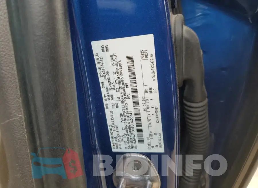 5LMCJ1D96LUL05341 Photo# 13