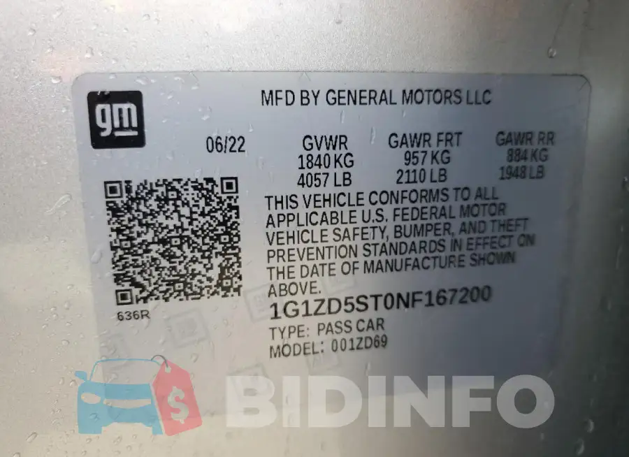 1G1ZD5ST0NF167200 Photo# 12
