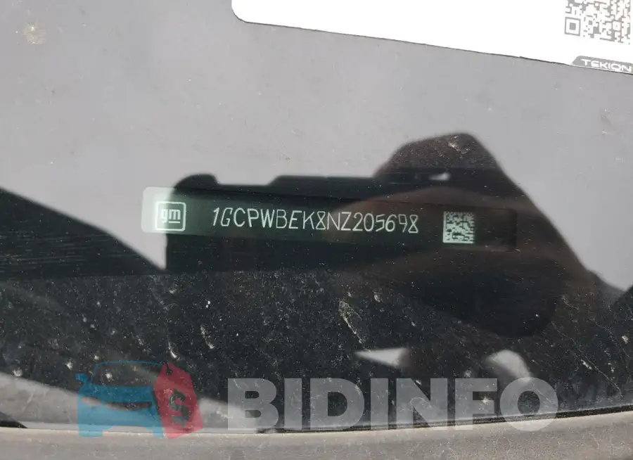 1GCPWBEK8NZ205698 Photo# 12