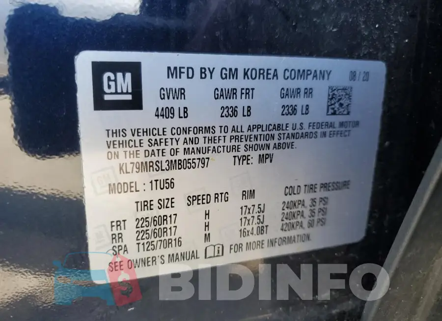 KL79MRSL3MB055797 Photo# 14
