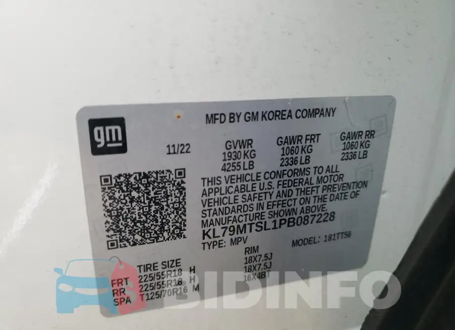 KL79MTSL1PB087228 Photo# 13