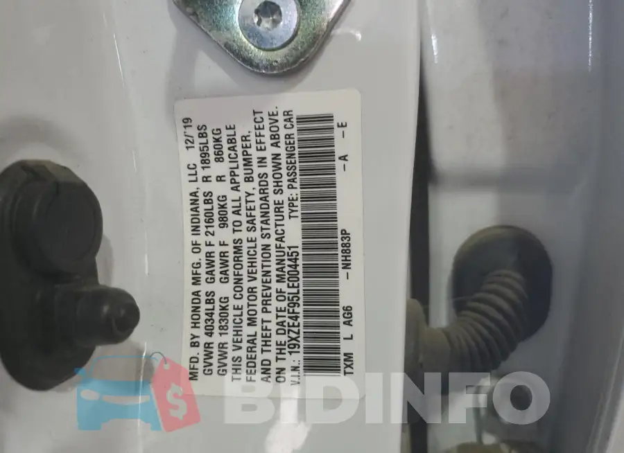 19XZE4F95LE004451 Photo# 12