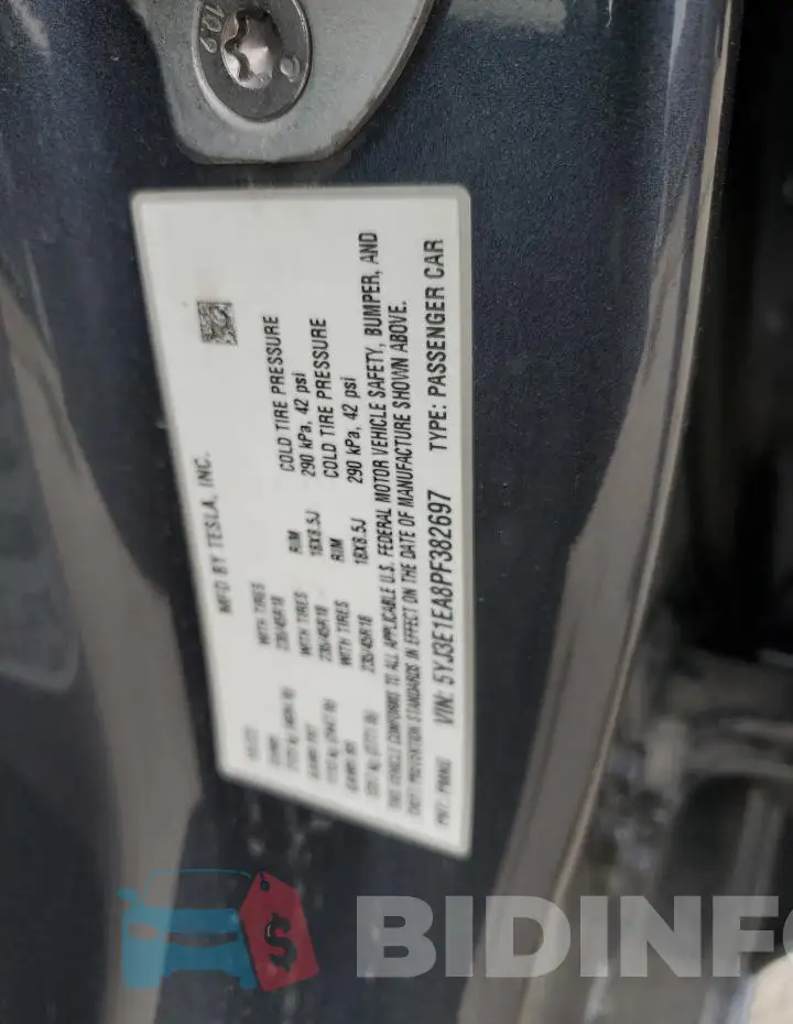 5YJ3E1EA8PF382697 Photo# 12