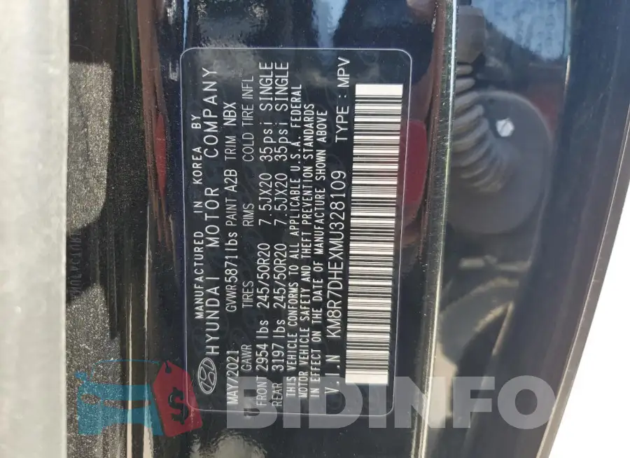KM8R7DHEXMU328109 Photo# 13