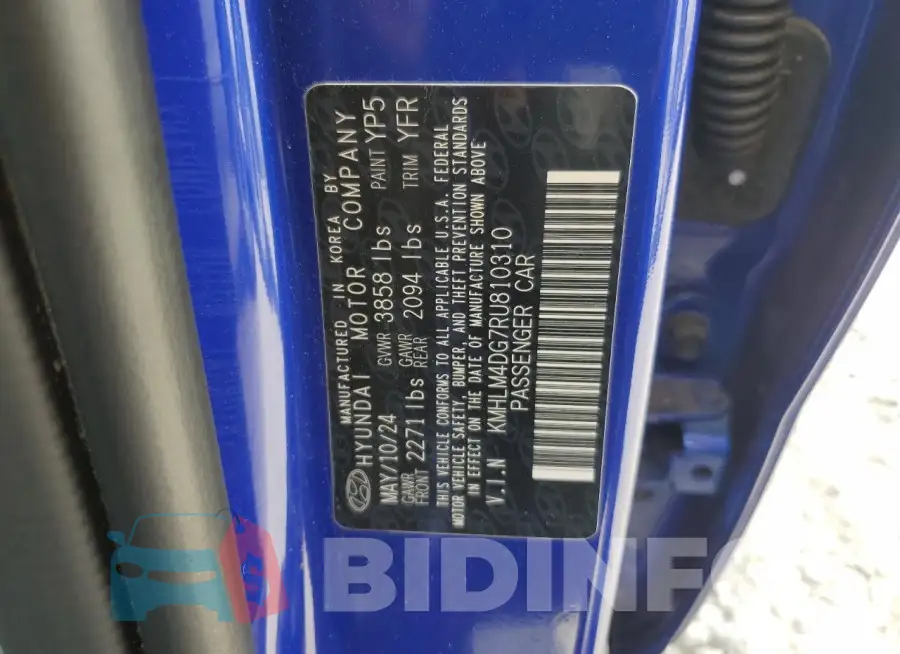 KMHLM4DG7RU810310 Photo# 12