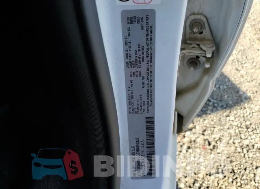 1C6RRFCG7MN697353 Photo# 12