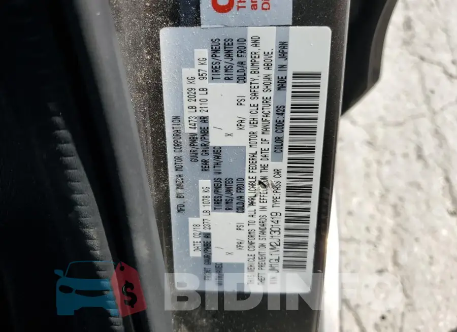 JM1GL1VM2J1301419 Photo# 12