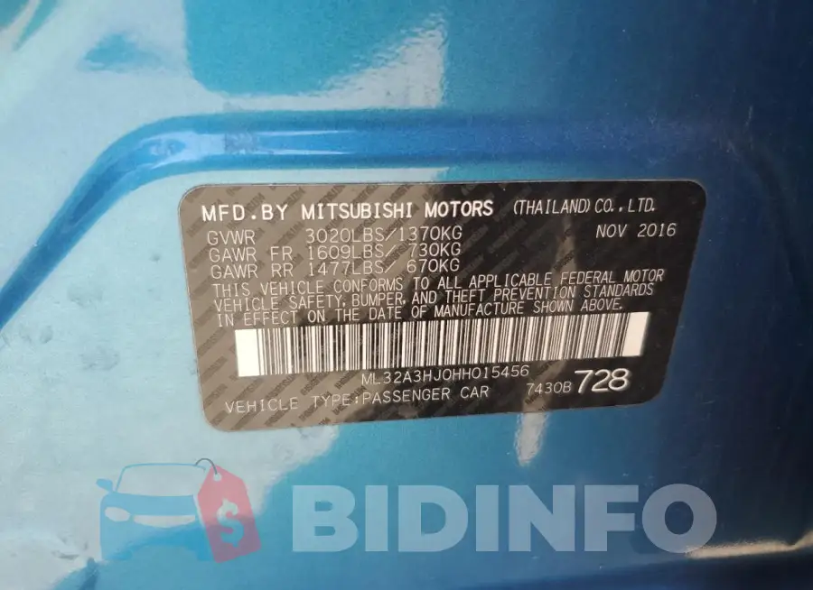 ML32A3HJ0HH015456 Photo# 12
