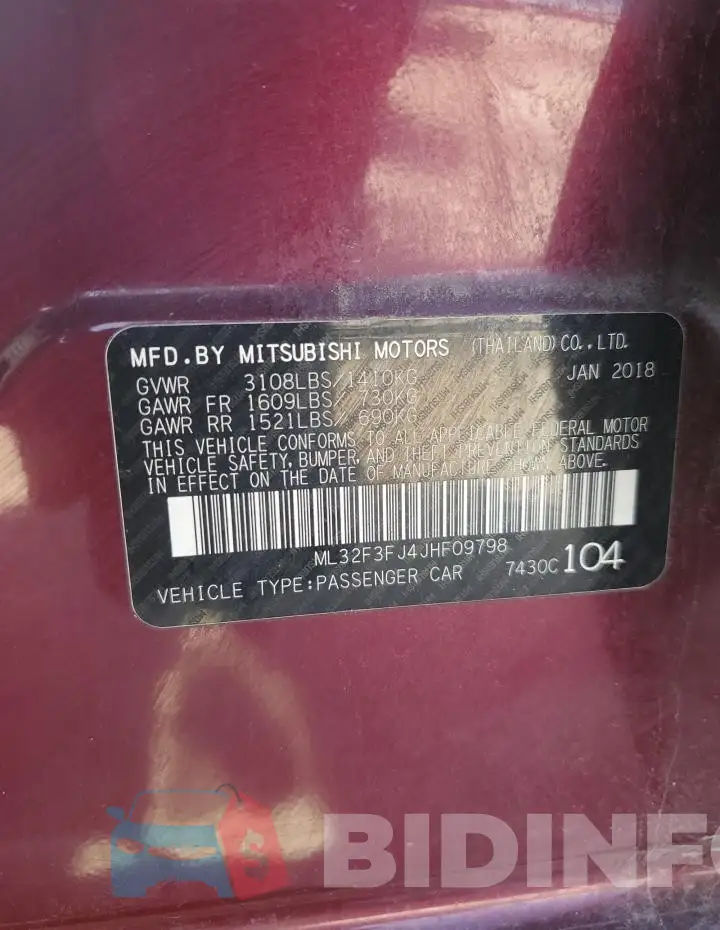 ML32F3FJ4JHF09798 Photo# 12
