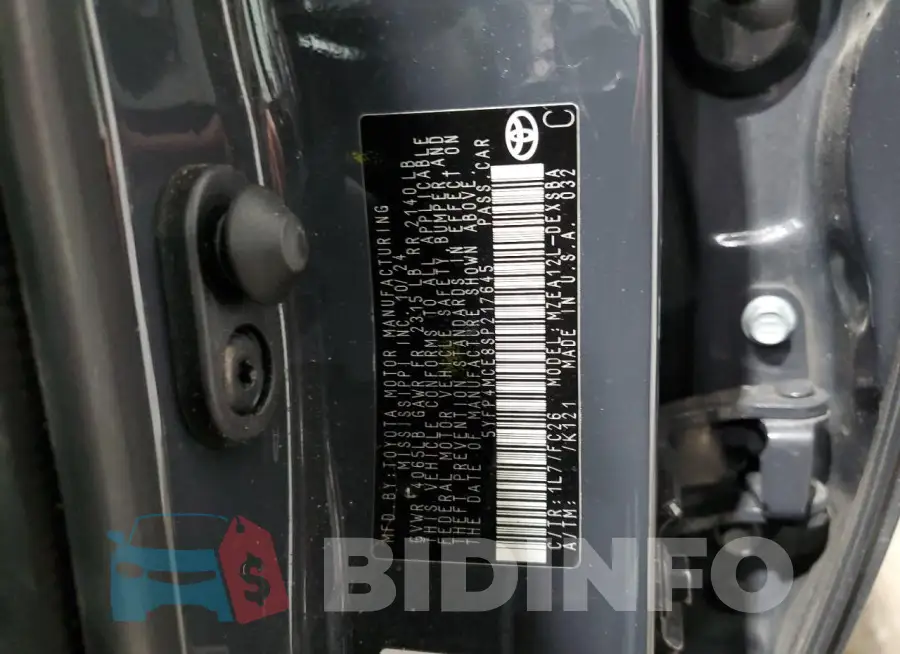 5YFP4MCE8SP217645 Photo# 12