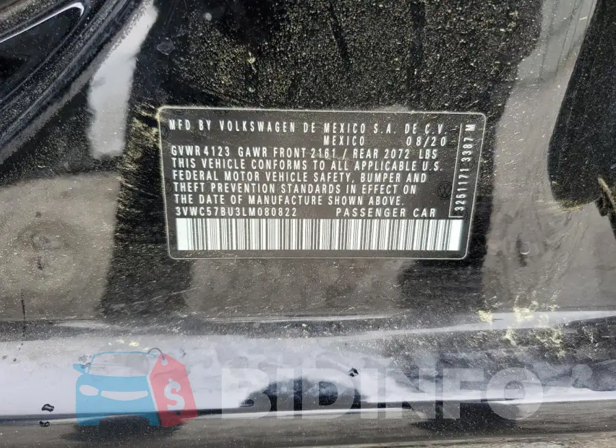 3VWC57BU3LM080822 Photo# 13
