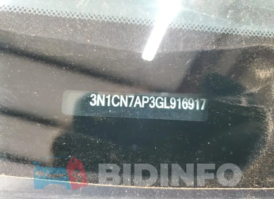 3N1CN7AP3GL916917 Photo# 13