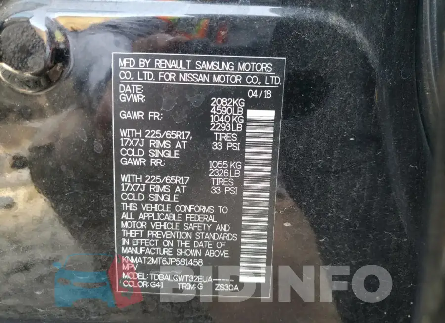 KNMAT2MT6JP581458 Photo# 13