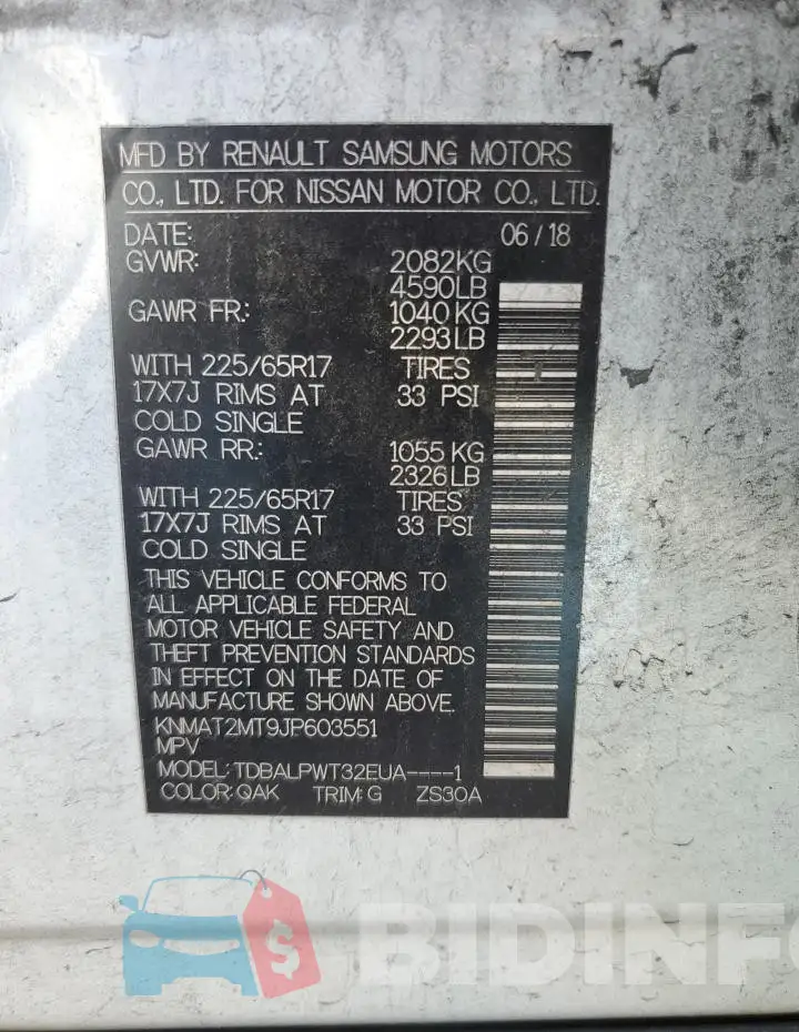 KNMAT2MT9JP603551 Photo# 13