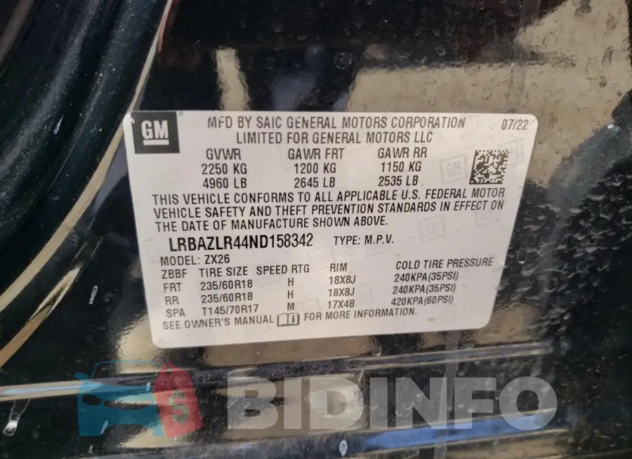 LRBAZLR44ND158342 Photo# 13