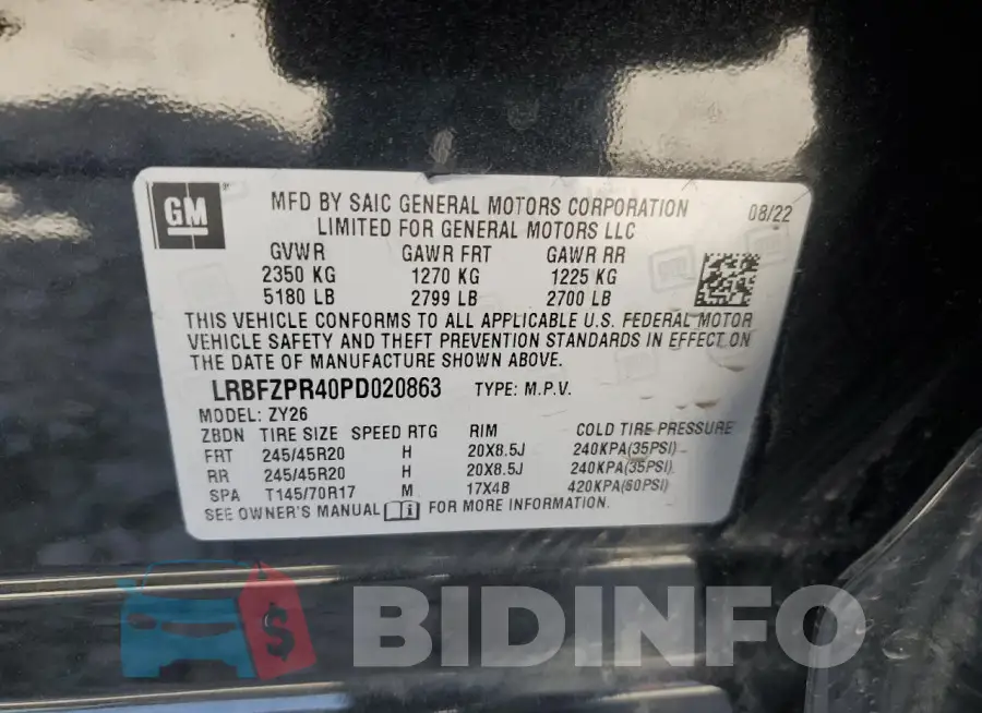 LRBFZPR40PD020863 Photo# 13