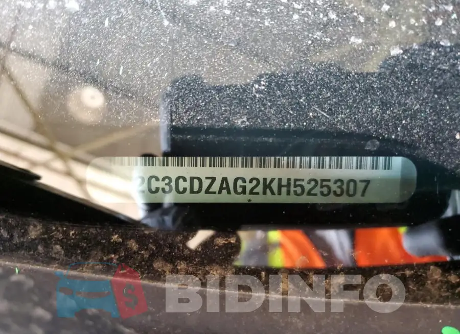 2C3CDZAG2KH525307 Photo# 12