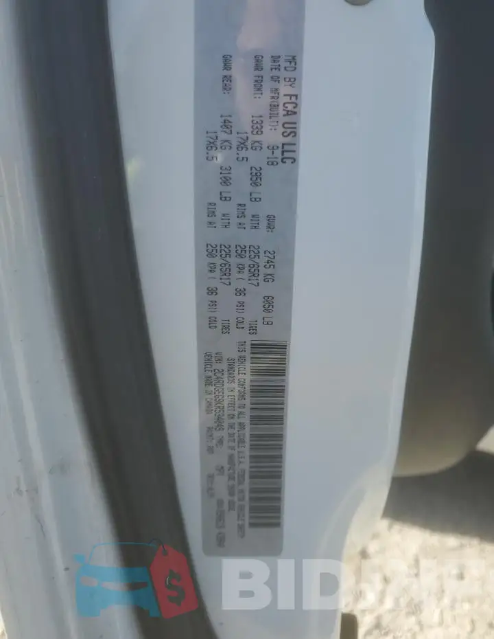 2C4RDGEG9KR534049 Photo# 13