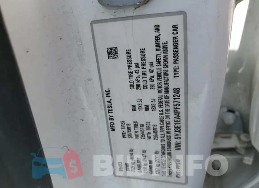 5YJ3E1EA4PF571248 Photo# 12