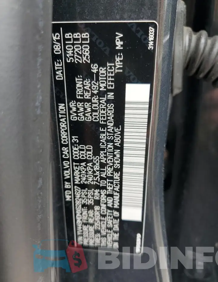 YV449MDMXG2824627 Photo# 14