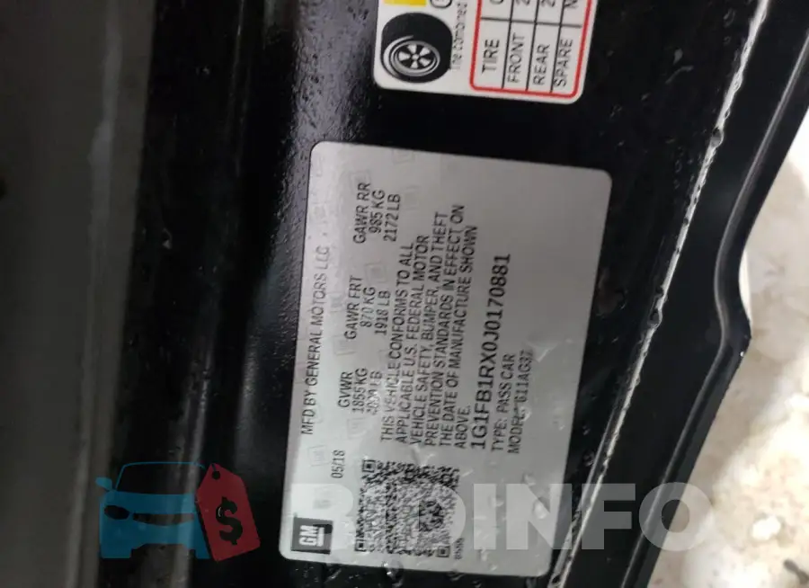 1G1FB1RX0J0170881 Photo# 13
