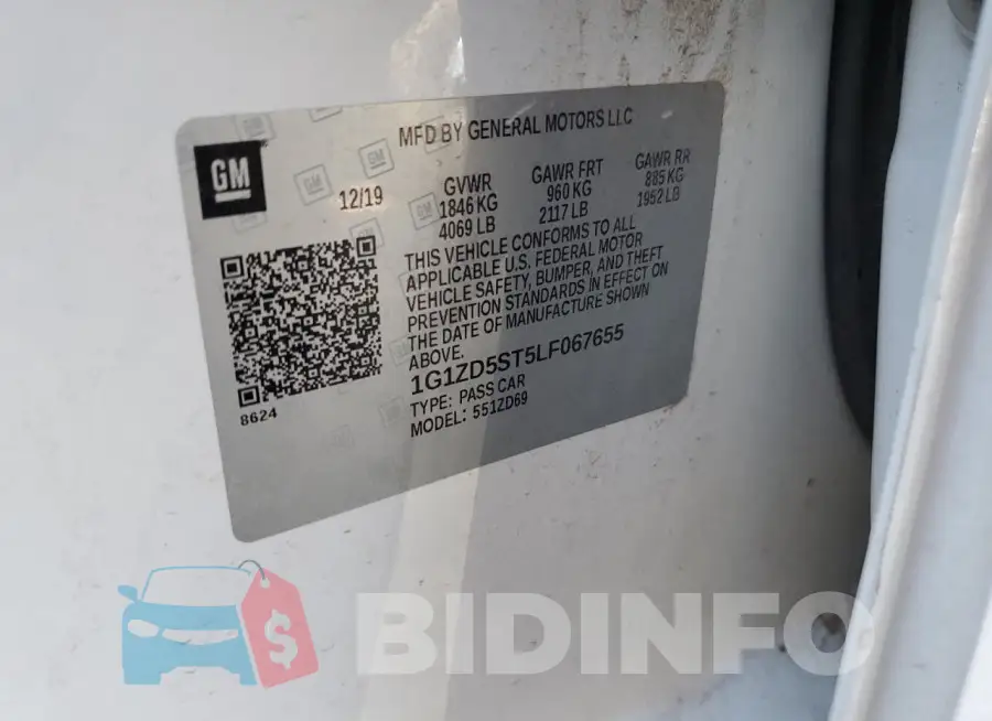 1G1ZD5ST5LF067655 Photo# 12