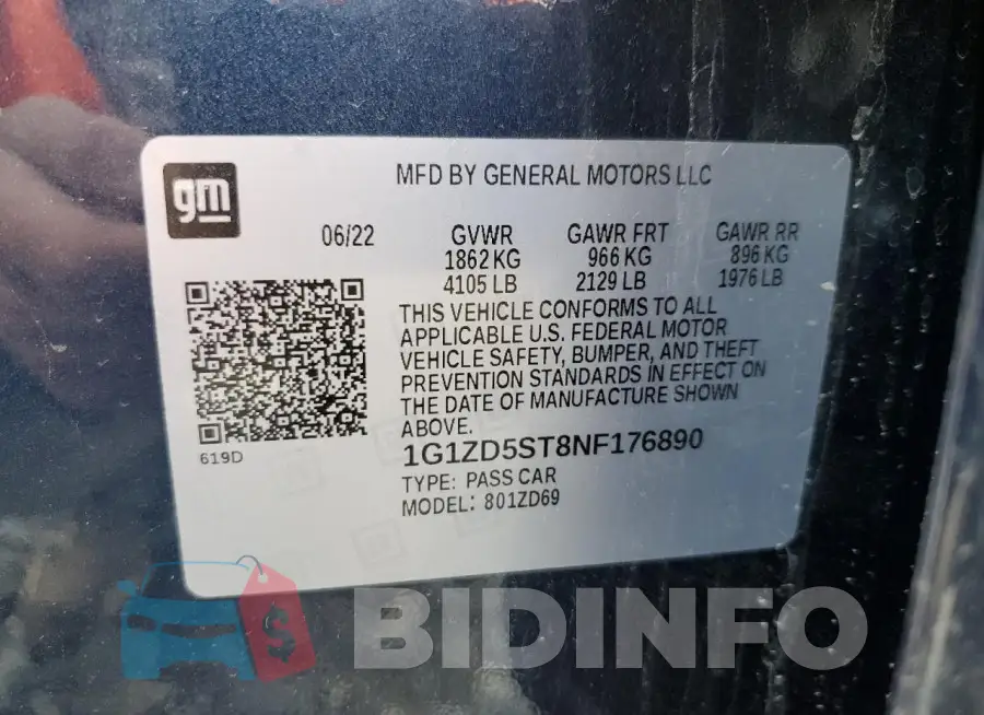 1G1ZD5ST8NF176890 Photo# 12
