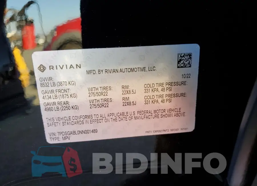 7PDSGABL0NN001489 Photo# 12