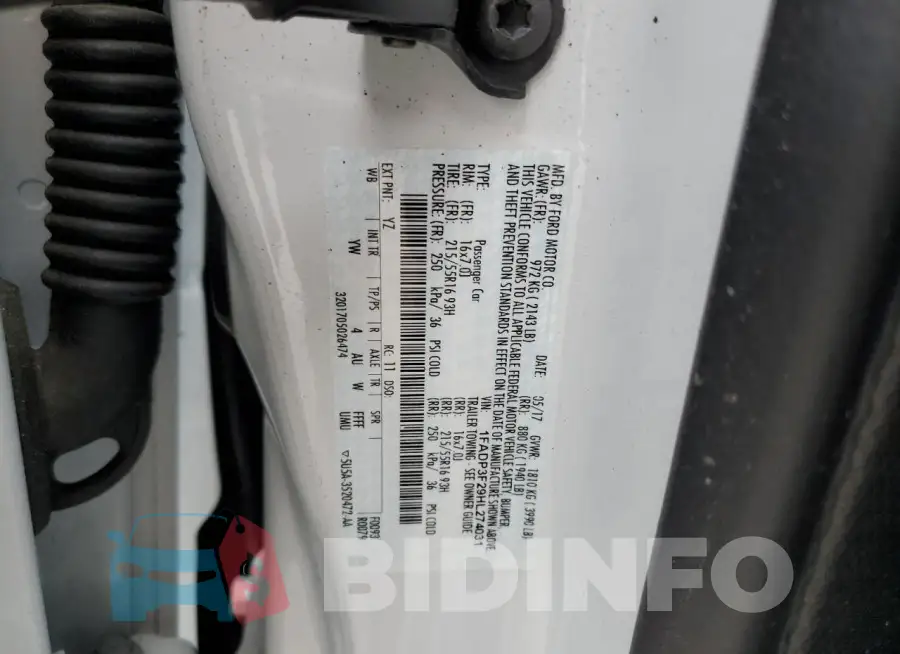 1FADP3F29HL274031 Photo# 13