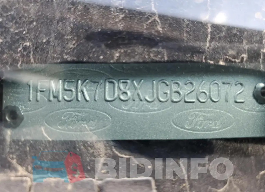 1FM5K7D8XJGB26072 Photo# 14