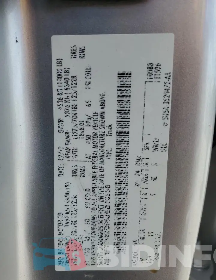 1FT7W2B66JEB16396 Photo# 12