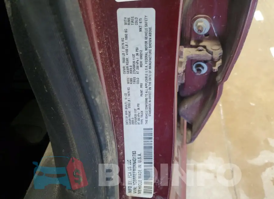 1C6RREFM0NN431783 Photo# 12