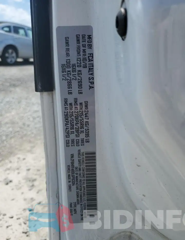 ZFBHRFAB0L6P83014 Photo# 13