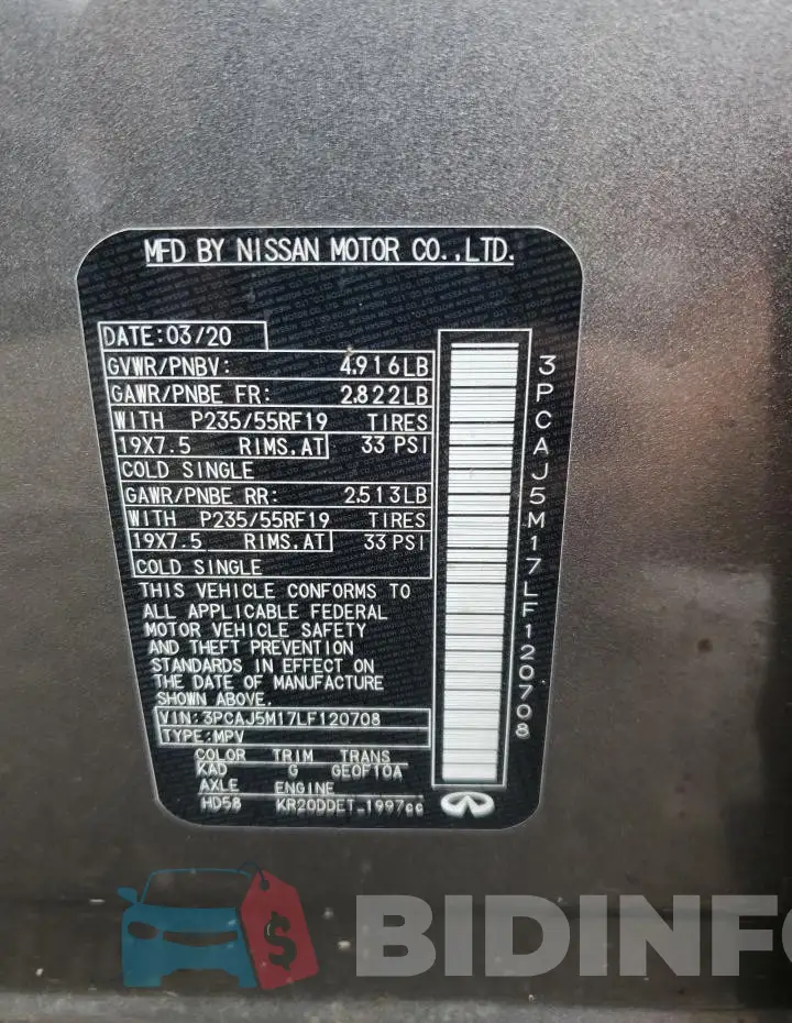 3PCAJ5M17LF120708 Photo# 12